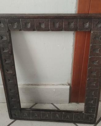 Cornice legno intagliato 