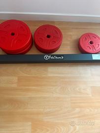 BLOCCO DISCHI 5 KG - 2.5 KG - 1.25 KG