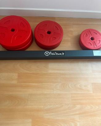 BLOCCO DISCHI 5 KG - 2.5 KG - 1.25 KG