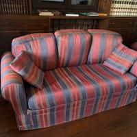 Coppia di divani 3 posti sfoderabili.