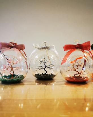 Pallina di Natale artigianale – Albero della Vita