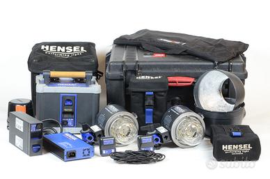 HENSEL Generatore Porty Lithium L1200 2 torce