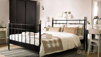 Ferro Battuto Letto Matrimoniale 140x190 Ikea Arredamento Lettini