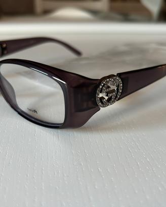 Gucci occhiali da vista ‘Peonia Rose’ Nuovo