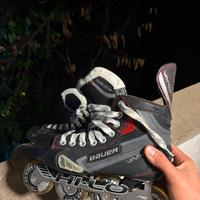 Pattini bauer a rotelle