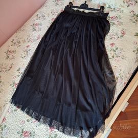 Gonna tulle nero M