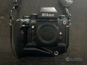 NIKON F4S, con MB-21, + 50mm, 105mm e 135mm AI