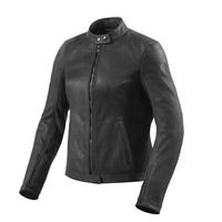 GIACCA PELLE REV'IT ROSA LADIES nero taglia 44