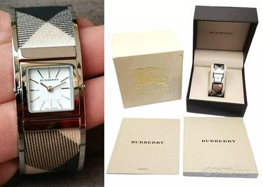 Orologio Burberry tartan BU4933 donna woman montre