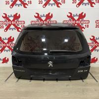 Portellone Sportello Portello Posteriore Nero Peug