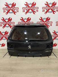 Portellone Sportello Portello Posteriore Nero Peug