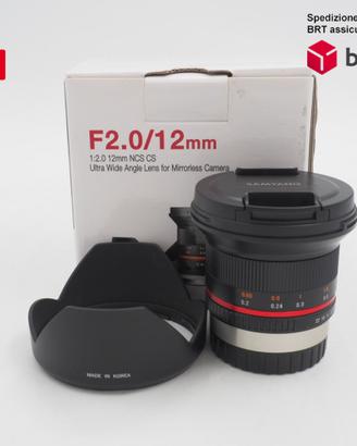 Samyang 12 F2 NCS CS (Fujifilm)