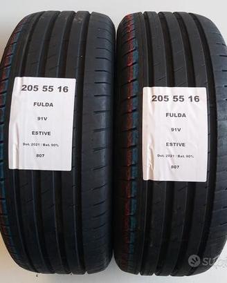 2 gomme 205 55 16 fulda a807