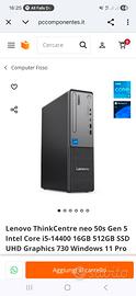 Pc professionale lenovo