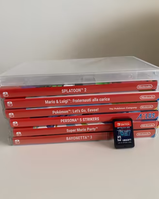 Giochi Nintendo Switch – Mario, Pokémon, Bayonetta