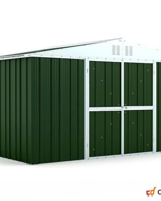 Box lamiera deposito Acciaio 403x269 verde scuro