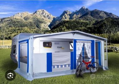 Veranda integrale per roulotte/caravan