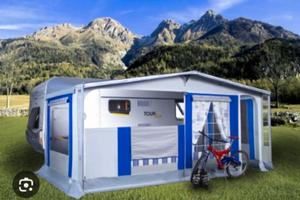Veranda integrale per roulotte/caravan