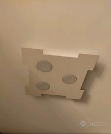 Plafoniera design Puzzle bianco 