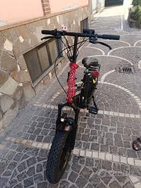 Fatbike Nilox k10 plus 1760 km batteria come nuova