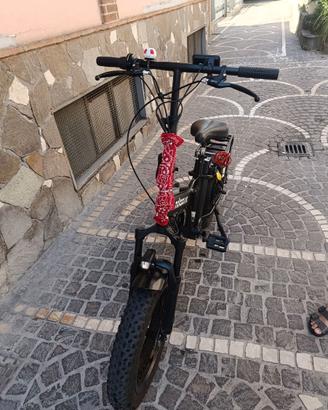 Fatbike Nilox k10 plus 1760 km batteria come nuova