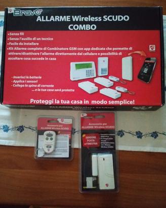 allarme wireless SCUDO COMBO per casa