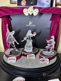 Set commedia dell arte Swarovski