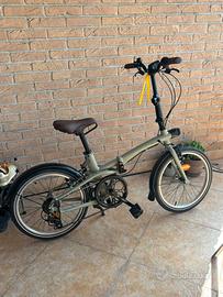 Bici pieghevole Fold 500 verde