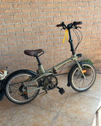 Bici pieghevole Fold 500 verde
