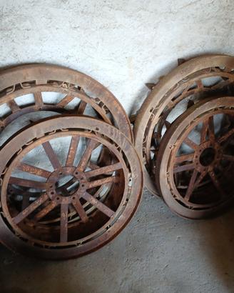 Ruote in ferro l25-30 e l35-44