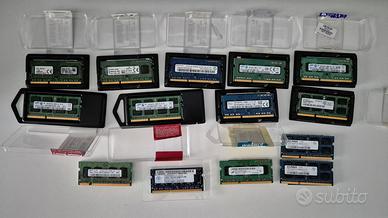 Lotto di RAM SODIMM DDR3 per laptop