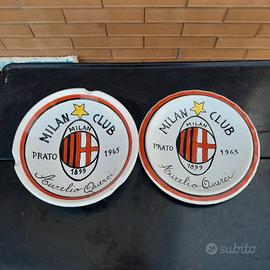 2 ceramiche dipinte a mano 