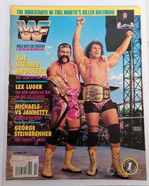 WWF WWE Magazine wrestling vintage ottobre 1993