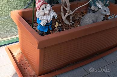 Fioriera da terrazzo o giardino 