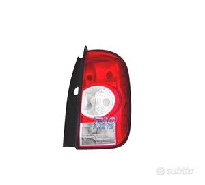 FANALE DESTRO PER DACIA DUSTER 10-13 BIANCO ROSSO