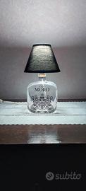 Lampada con bottiglia Gin Moro 