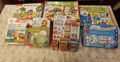 Combo di giochi da tavolo 3-6 anni