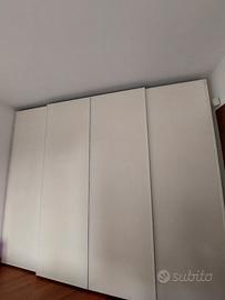 armadio 4 ante scorrevoli