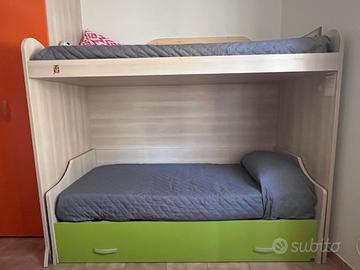 Cameretta letto a castello