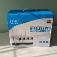 Kit videosorveglianza wifi 5MP 4 telecamere + NVR