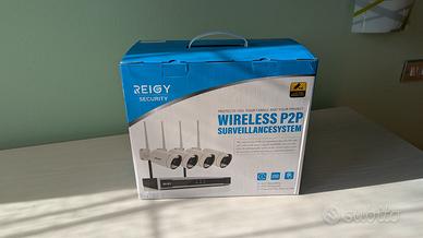 Kit videosorveglianza wifi 5MP 4 telecamere + NVR