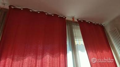 Tende arancioni oscuranti misura (LxH) 145 x 300 c