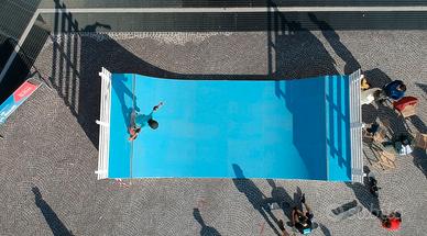 Rampa Skateboard - Skate Half Pipe