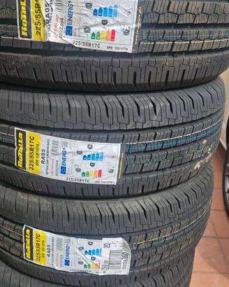 Gomme nuove 225 55 17 C 107 109 H Rotalla 4 stagio