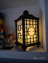 LANTERNA GIAPPONESE LED EFFETTO CANDELA