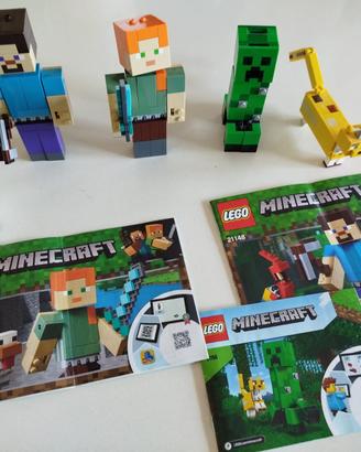 LEGO Minecraft BigFig - Lotto 3 Set
