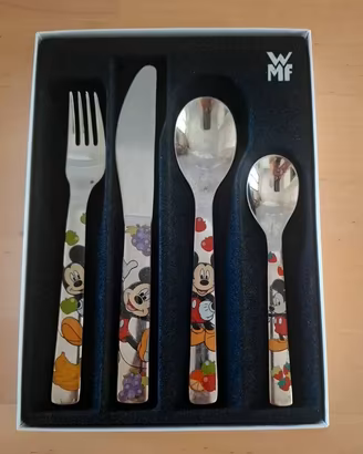 Disney Mickey Mouse set 4 posate per bambini