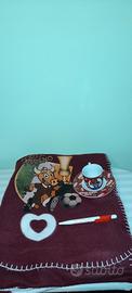 Coperta plaid, tazzina caffè e biro Torino Calcio