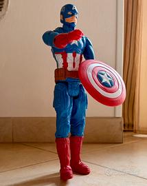 Capitan America 30 Cm Con Scudo Marvel