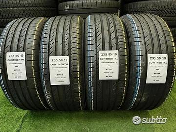 4 gomme 235 50 19 CONTINENTAL RIF2059